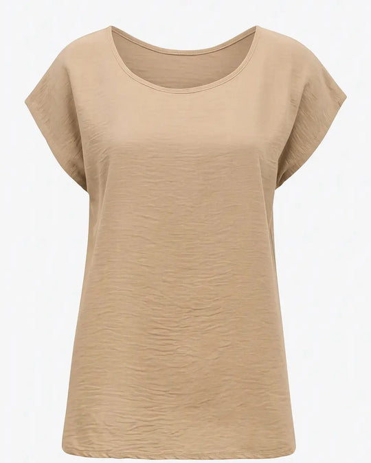 Blusa kimono tinta unita BEIGE DORABELLA