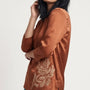 Blusa manica 3/4 con stampa DORABELLA
