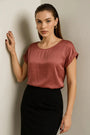 Blusa mezza manica girocollo MALVA DORABELLA