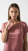 Blusa mezza manica girocollo MALVA DORABELLA
