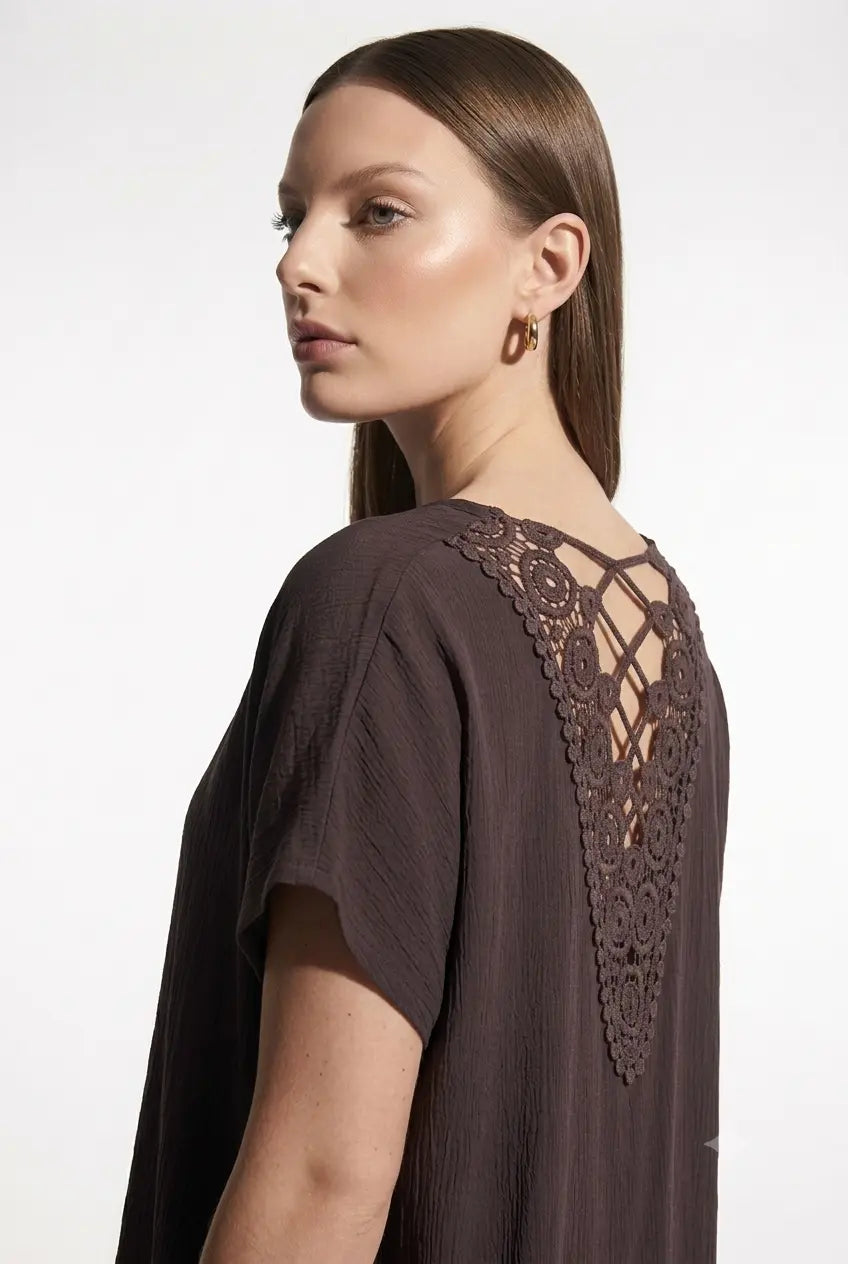 Blusa ricamo DORABELLA