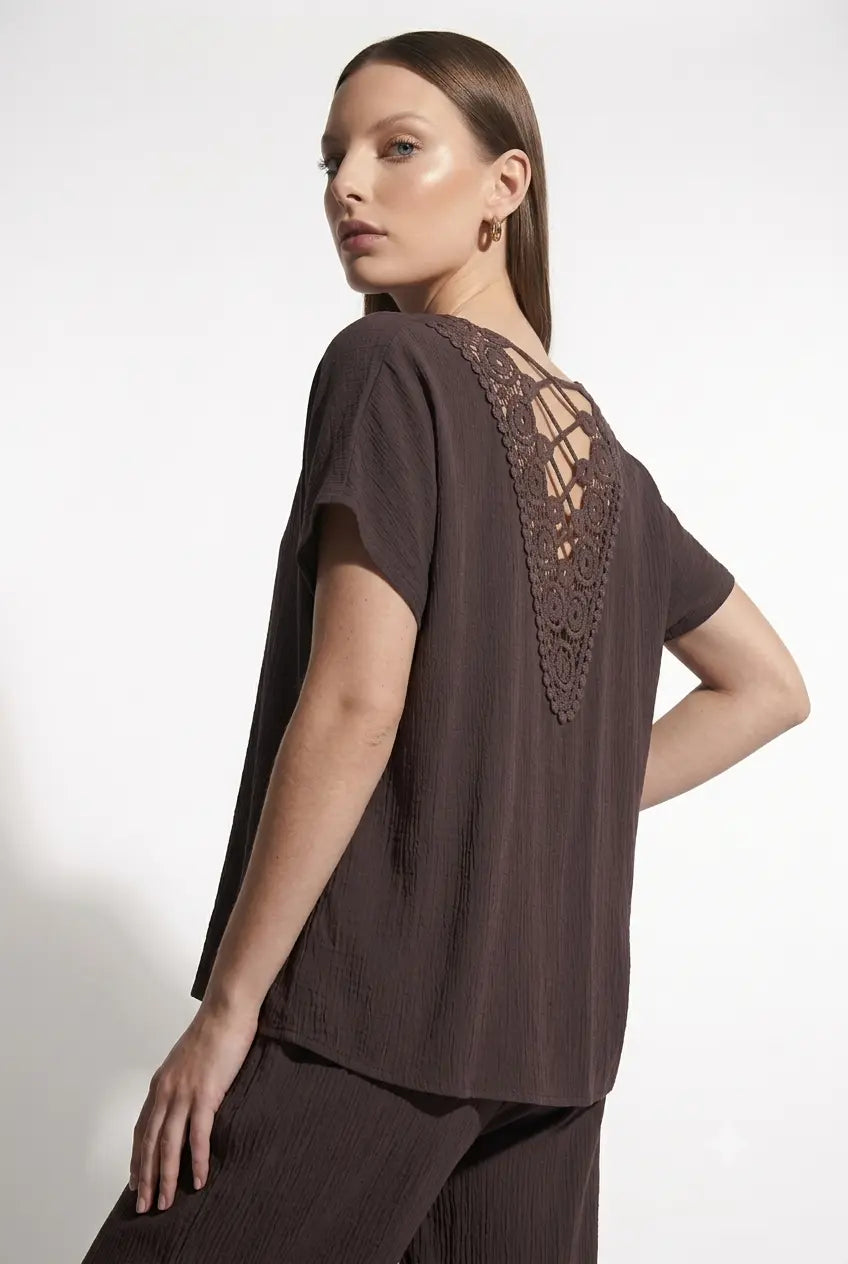 Blusa ricamo DORABELLA