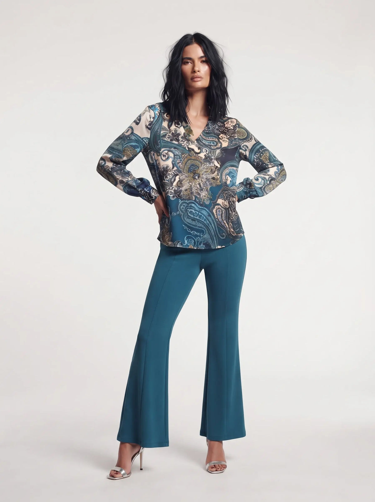 Blusa scollo a V DORABELLA