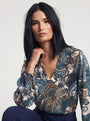 Blusa scollo a V DORABELLA