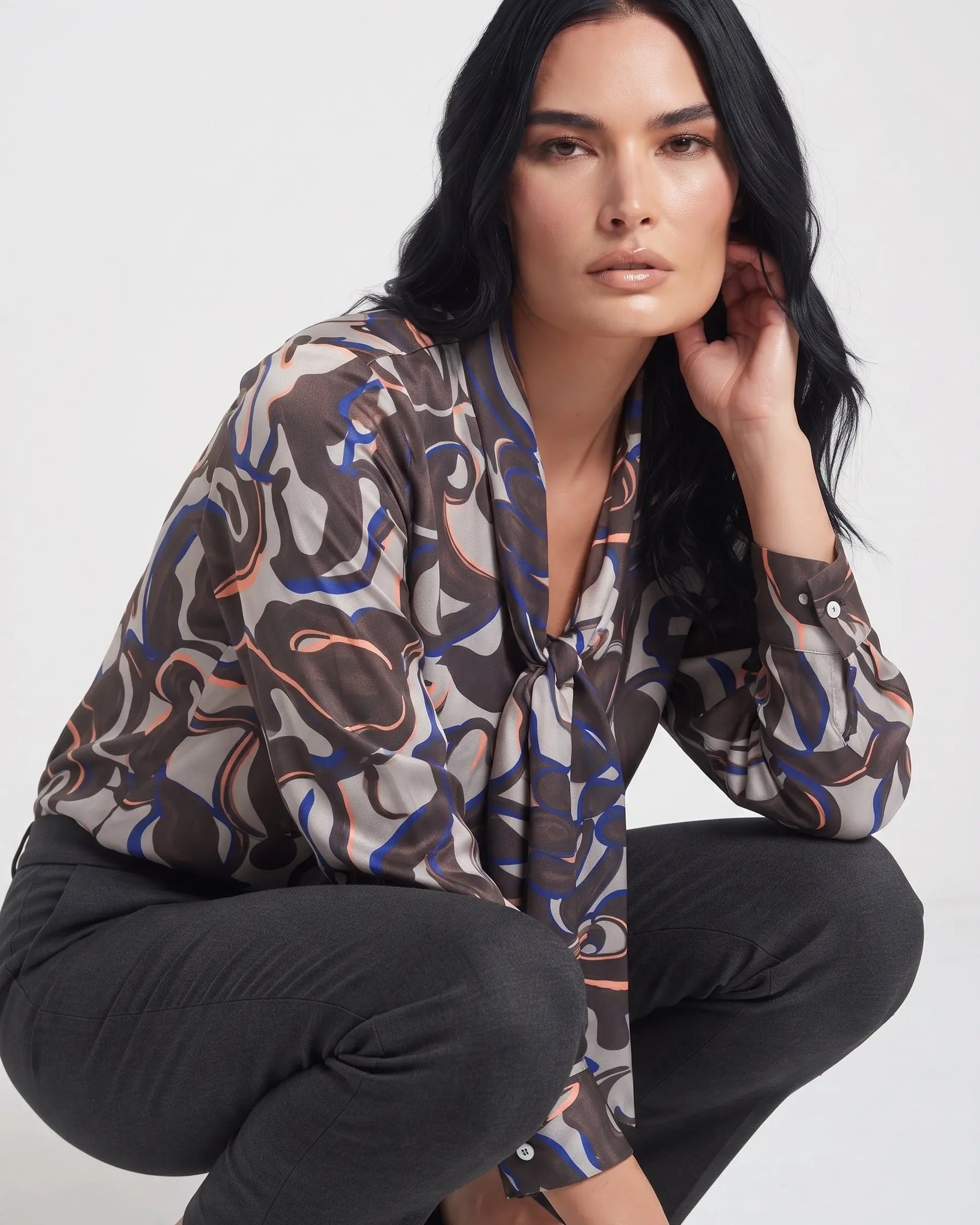 Blusa scollo a V DORABELLA
