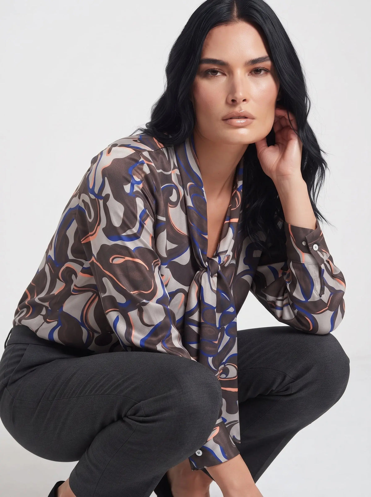Blusa scollo a V DORABELLA