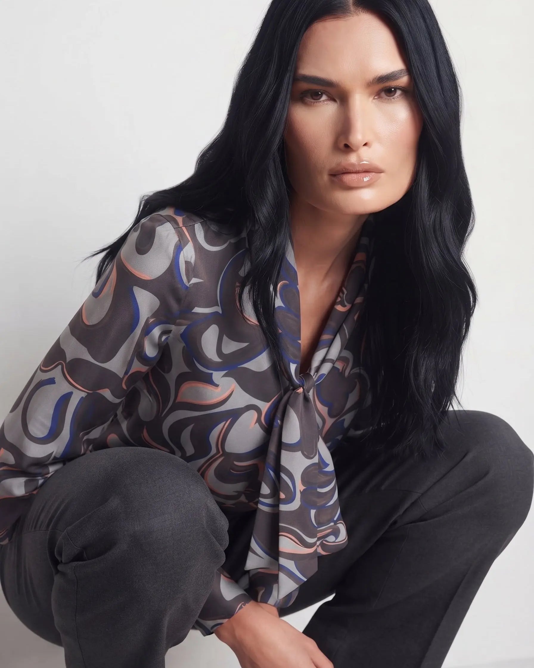 Blusa scollo a V DORABELLA