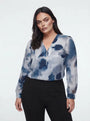 Blusa scollo a V e zip DORABELLA PIU'