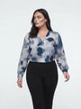 Blusa scollo a V e zip DORABELLA PIU'