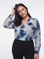 Blusa scollo a V e zip DORABELLA PIU'