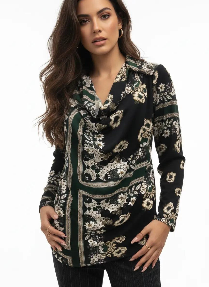 Blusa stampata DORABELLA