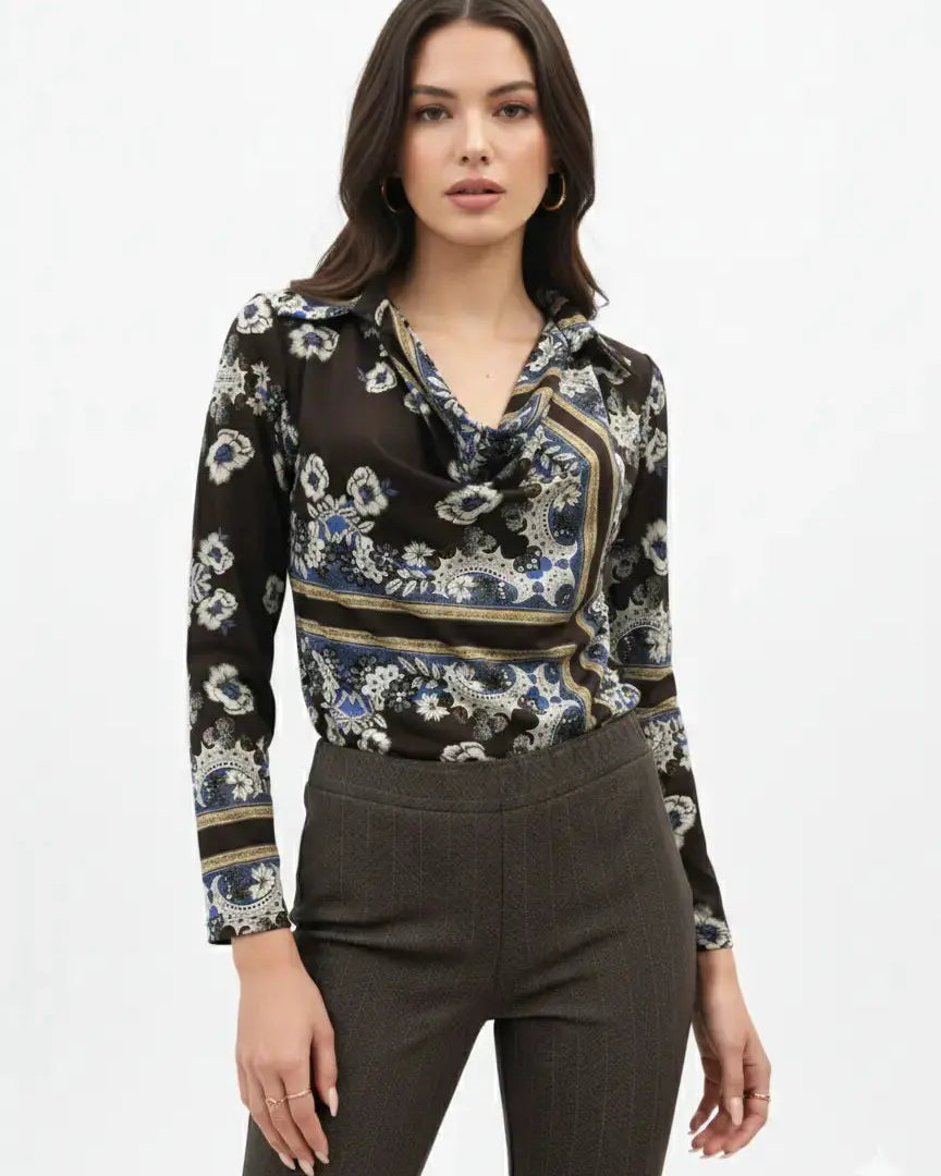 Blusa stampata DORABELLA