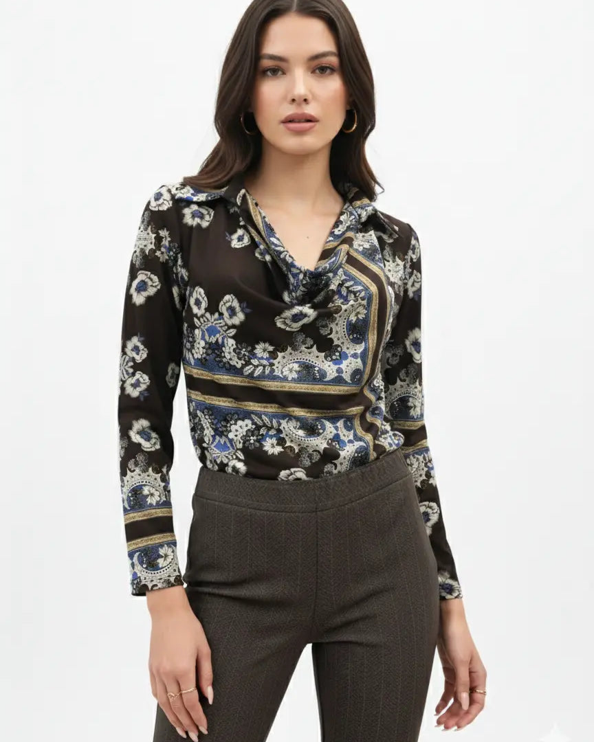 Blusa stampata DORABELLA