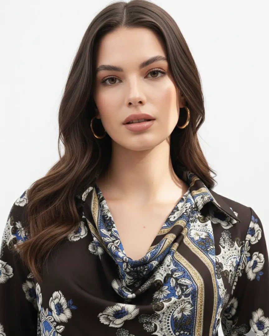 Blusa stampata DORABELLA