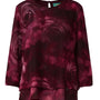 Blusa stampata con doppio strato MALVA DORABELLA