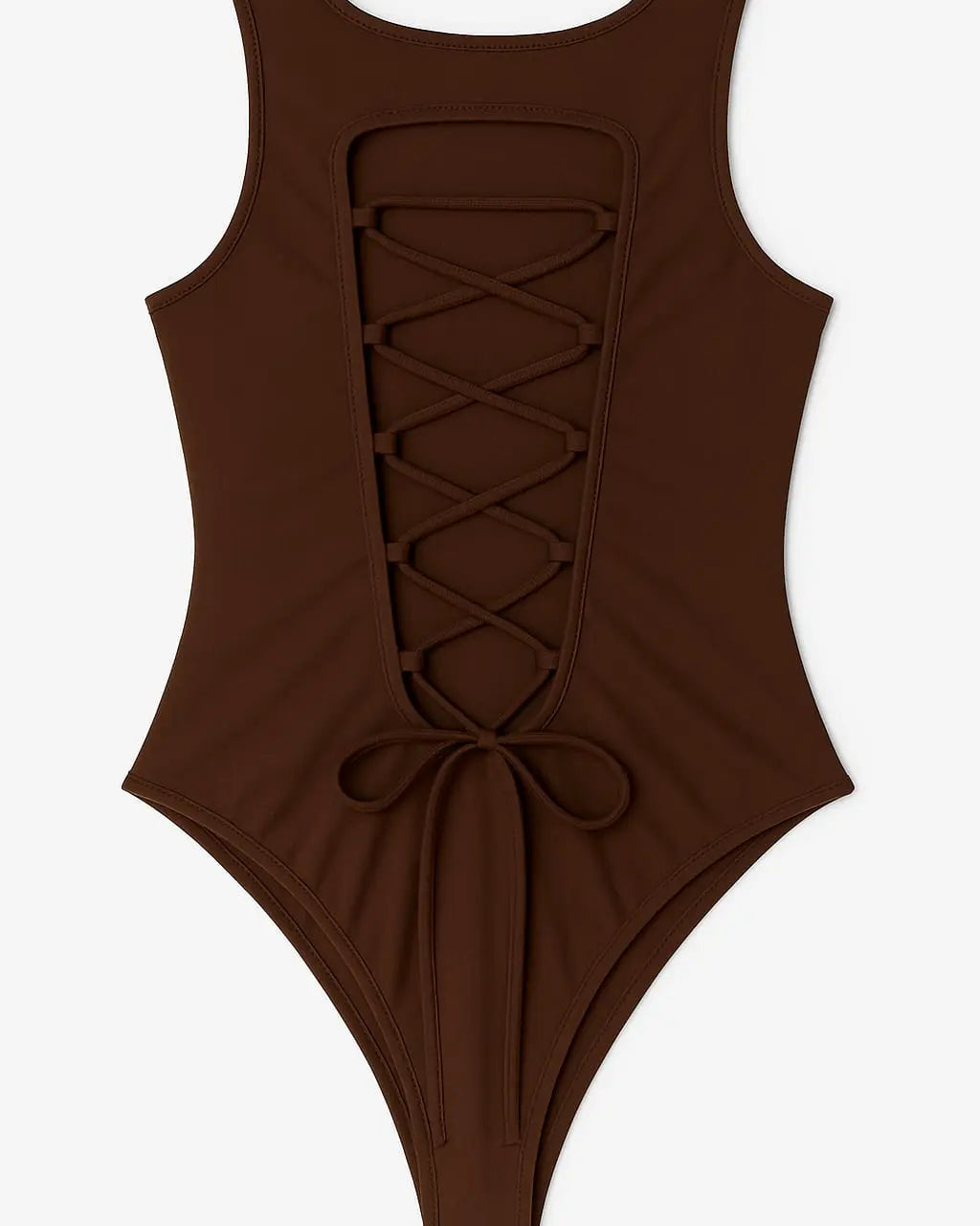 Body con lacci intrecciati posteriori Unica by Dorabella