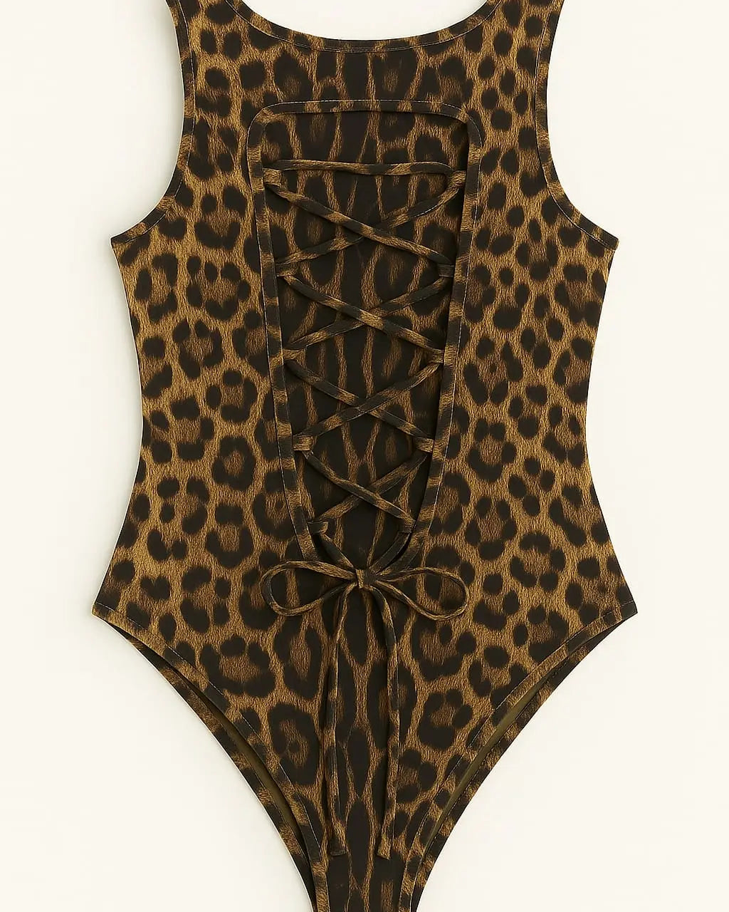 Body con lacci intrecciati posteriori Unica by Dorabella