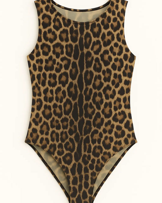 Body con lacci intrecciati posteriori Unica by Dorabella Animale-Taglia-Unica-Fino-alla-46