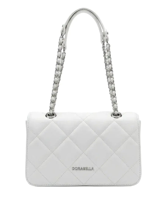 Borsa a Tracolla Matelassé con Catena Intrecciata DORABELLA