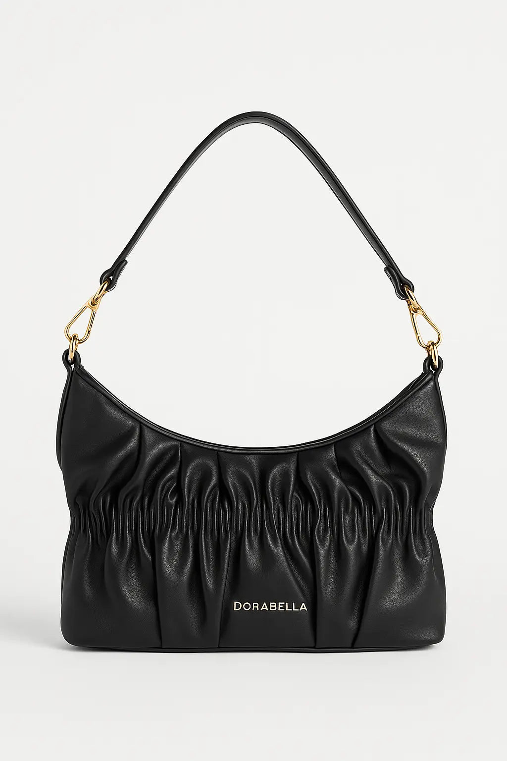 Borsa a spalla con arriccio Dorabella