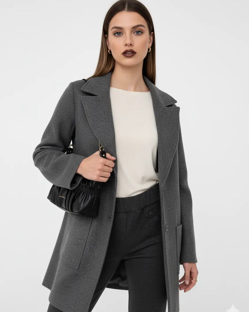 Borsa a spalla con arriccio Dorabella