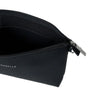 Borsa a tracolla Easy smart in ecopelle a grana con logo sul davanti NERO DORABELLA EASY
