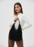 Borsa hobo con frange Dorabella