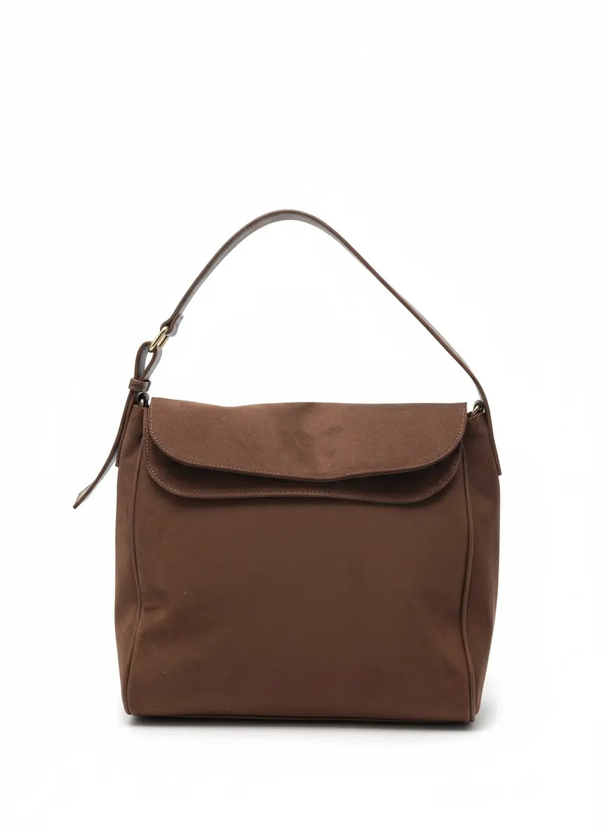 Borsa in suede con tracolla Dorabella