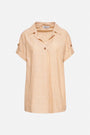 CAMICIA RIGHE SENAPE DORABELLA XXL