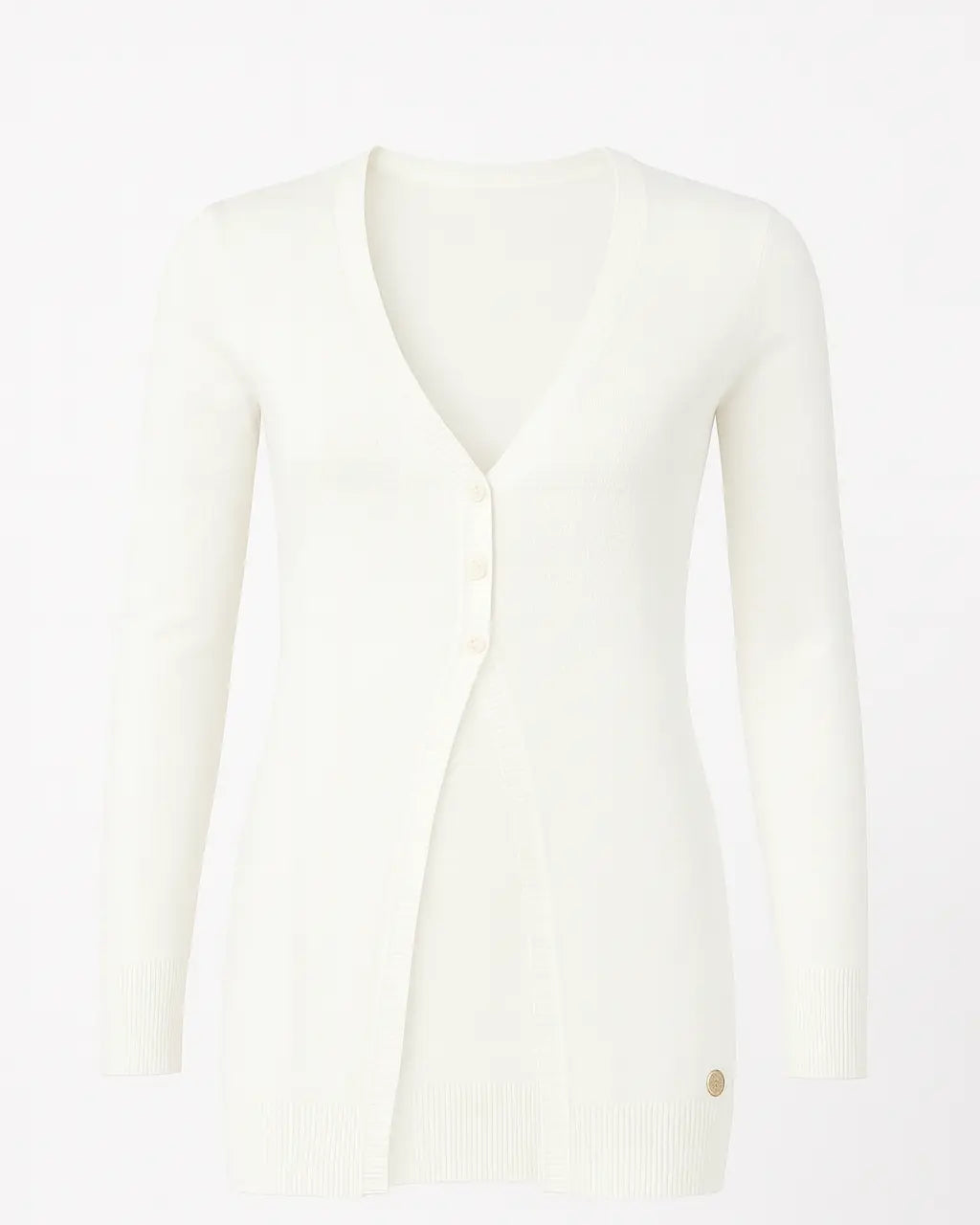 CARDIGAN D.M/VISCOSA BIANCO DORABELLA EASY