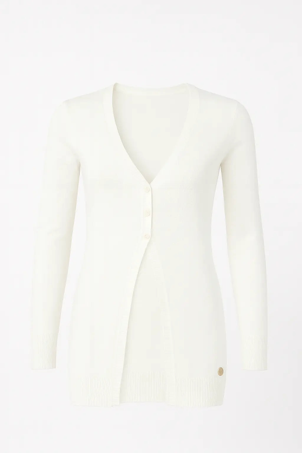 CARDIGAN D.M/VISCOSA BIANCO DORABELLA EASY
