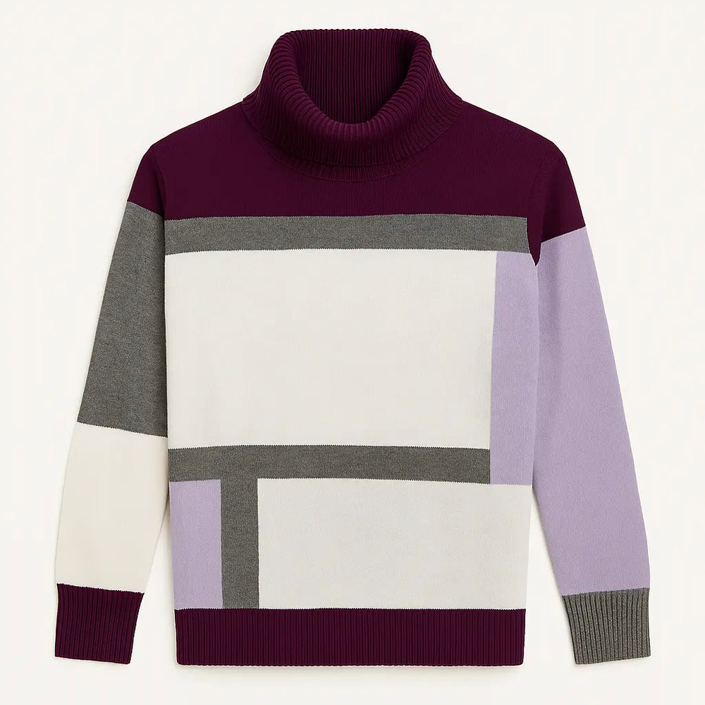 COLLONE D.M/ACRILICO VIOLA-GRIGIO M. DORABELLA