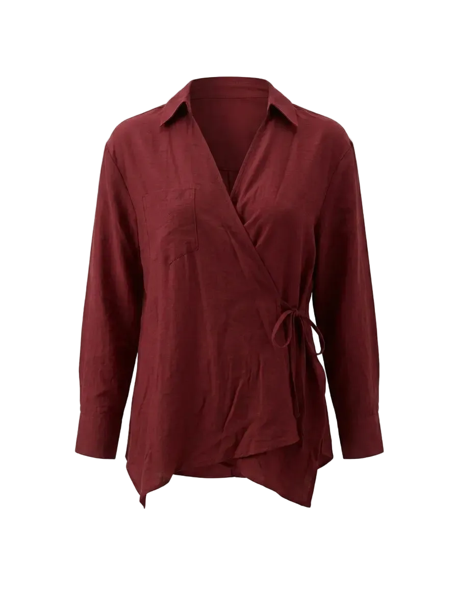Camicia Incrocio Laterale DORABELLA PIU'