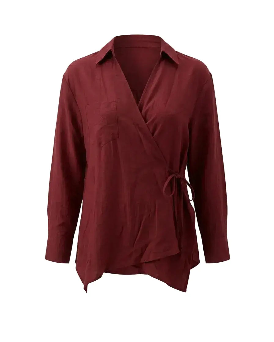 Camicia Incrocio Laterale DORABELLA PIU'
