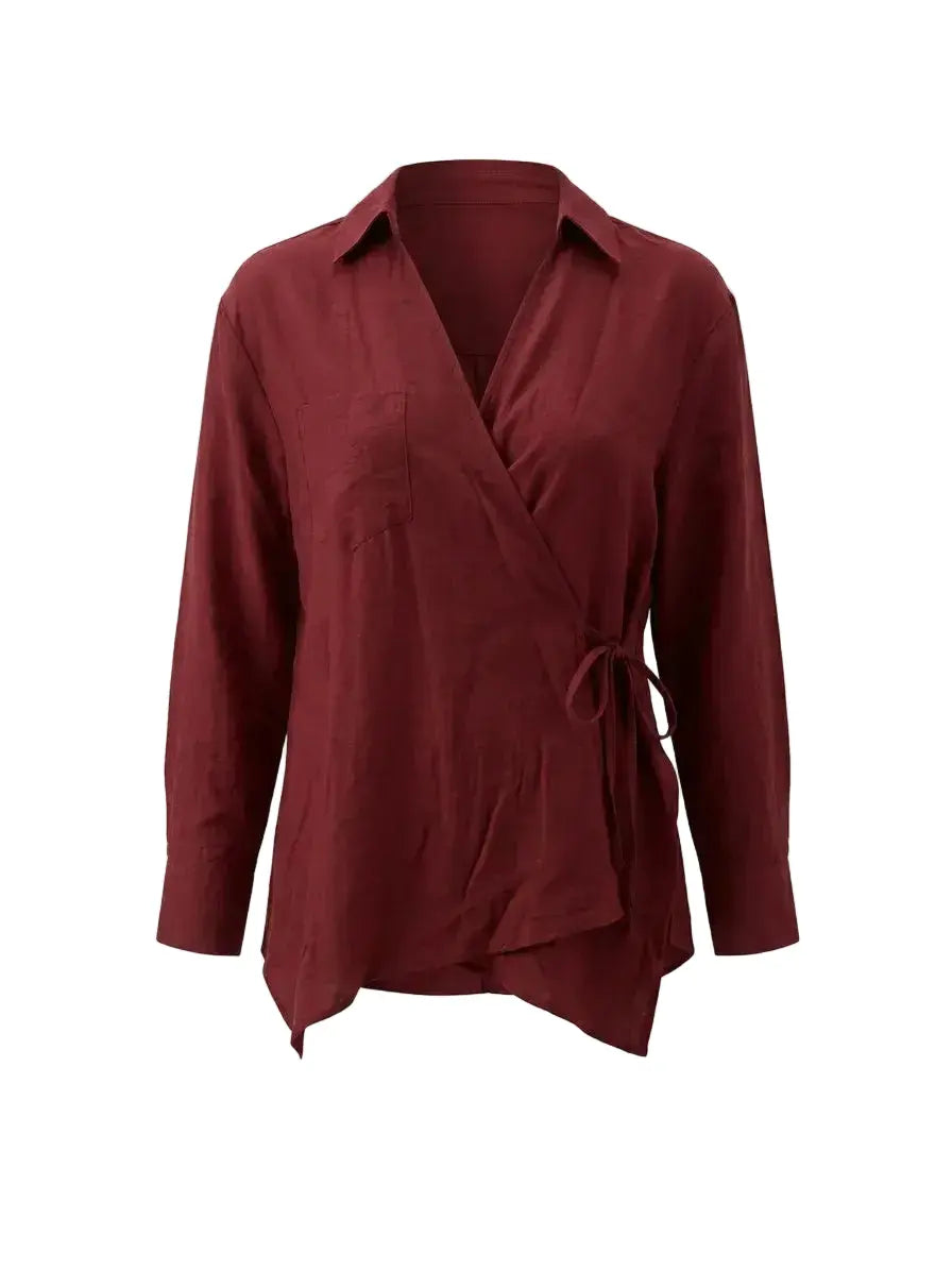 Camicia Incrocio Laterale DORABELLA PIU'