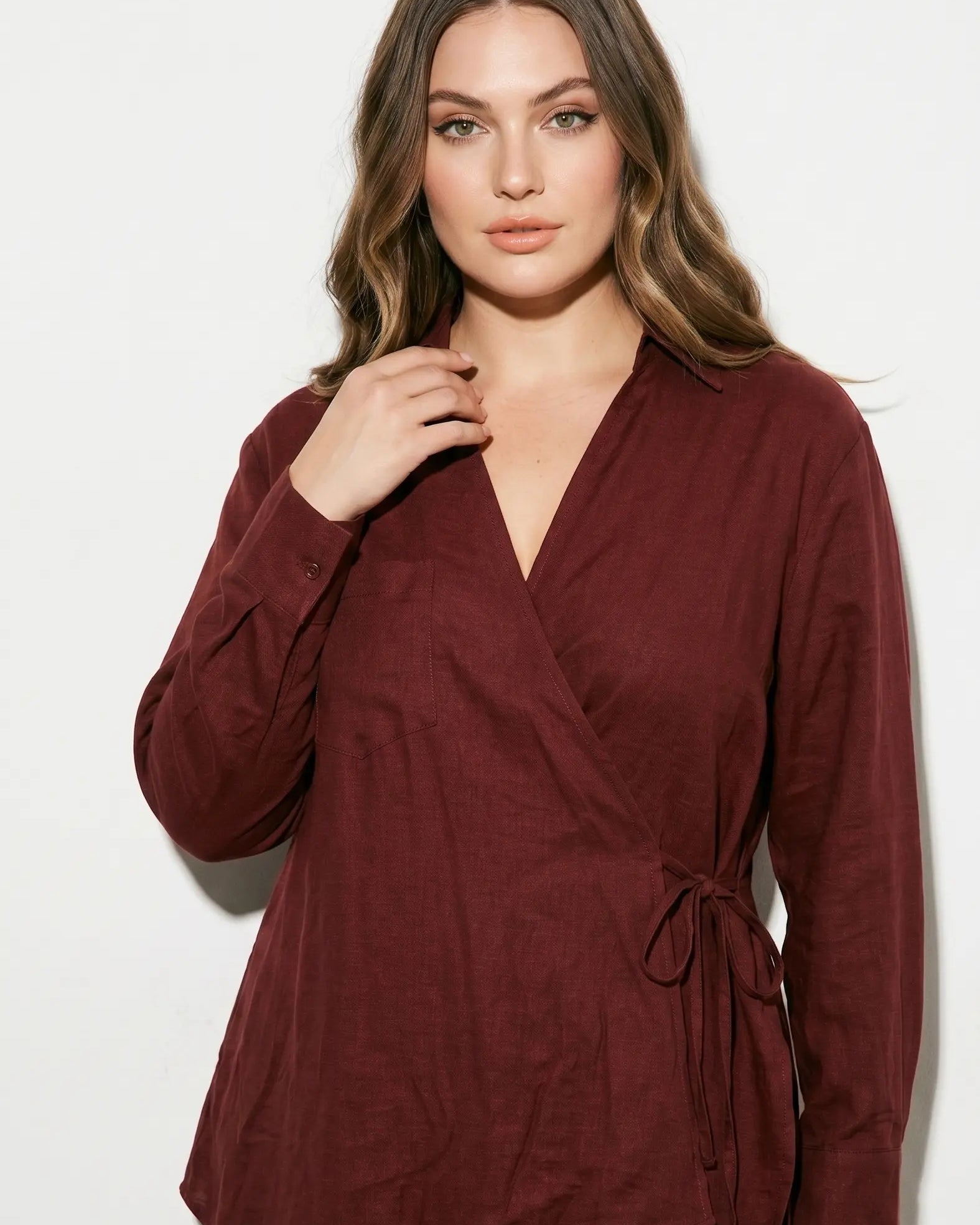 Camicia Incrocio Laterale DORABELLA PIU'