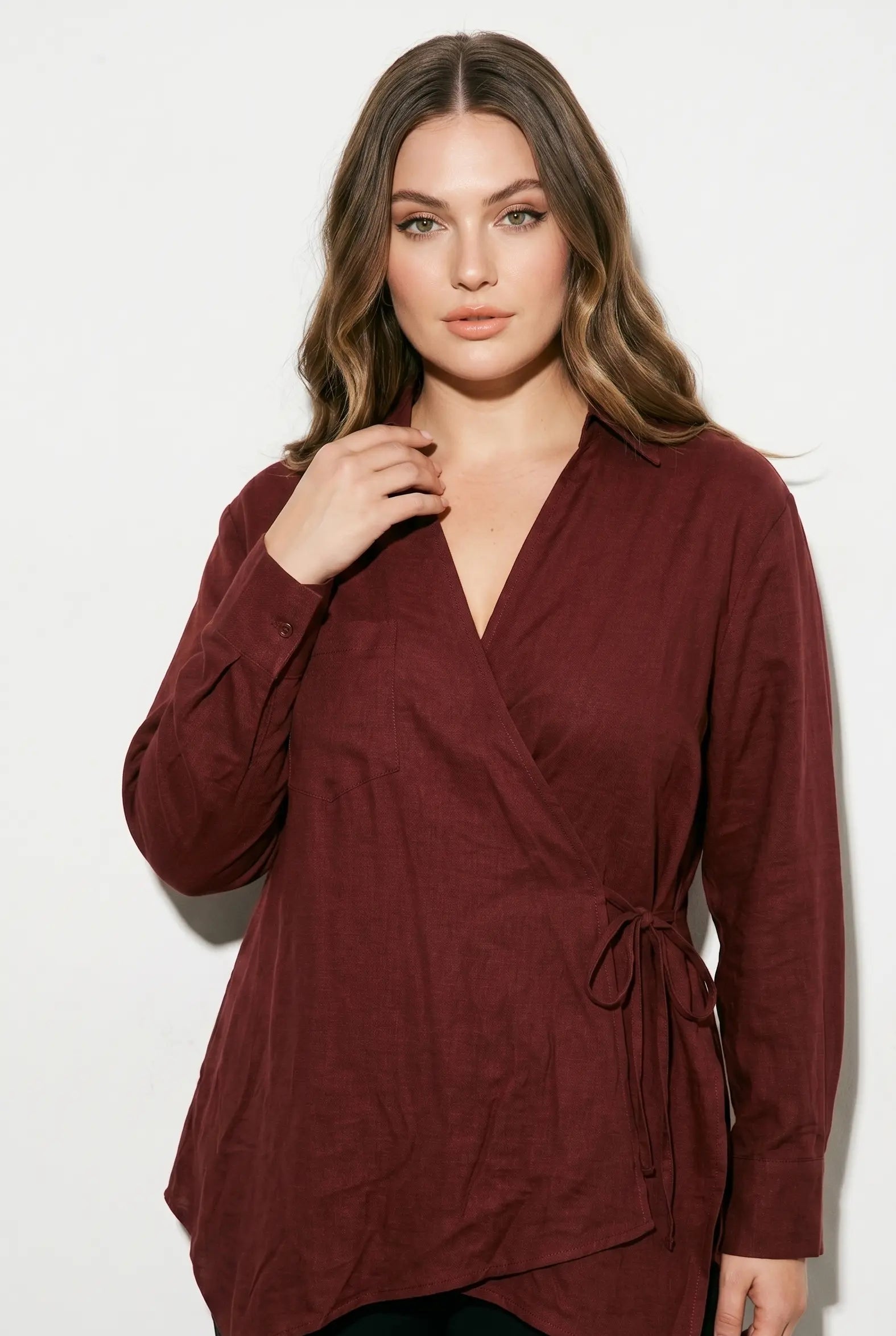 Camicia Incrocio Laterale DORABELLA PIU'