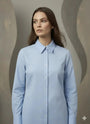 Camicia Oxford con strass DORABELLA