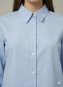 Camicia Oxford con strass DORABELLA