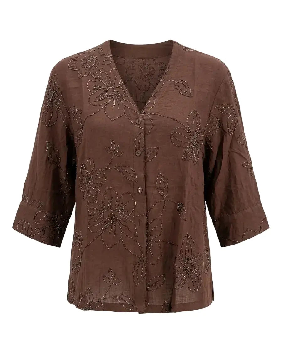 Camicia Ricamata DORABELLA