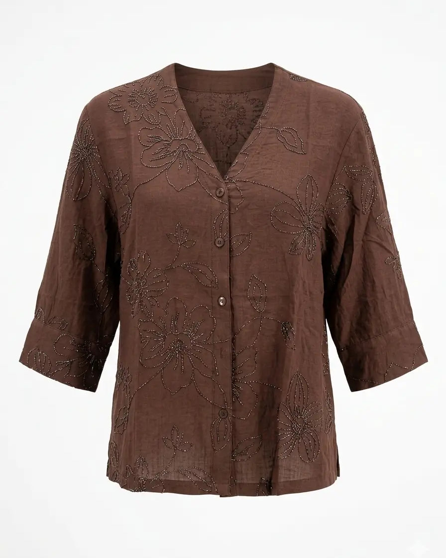 Camicia Ricamata DORABELLA