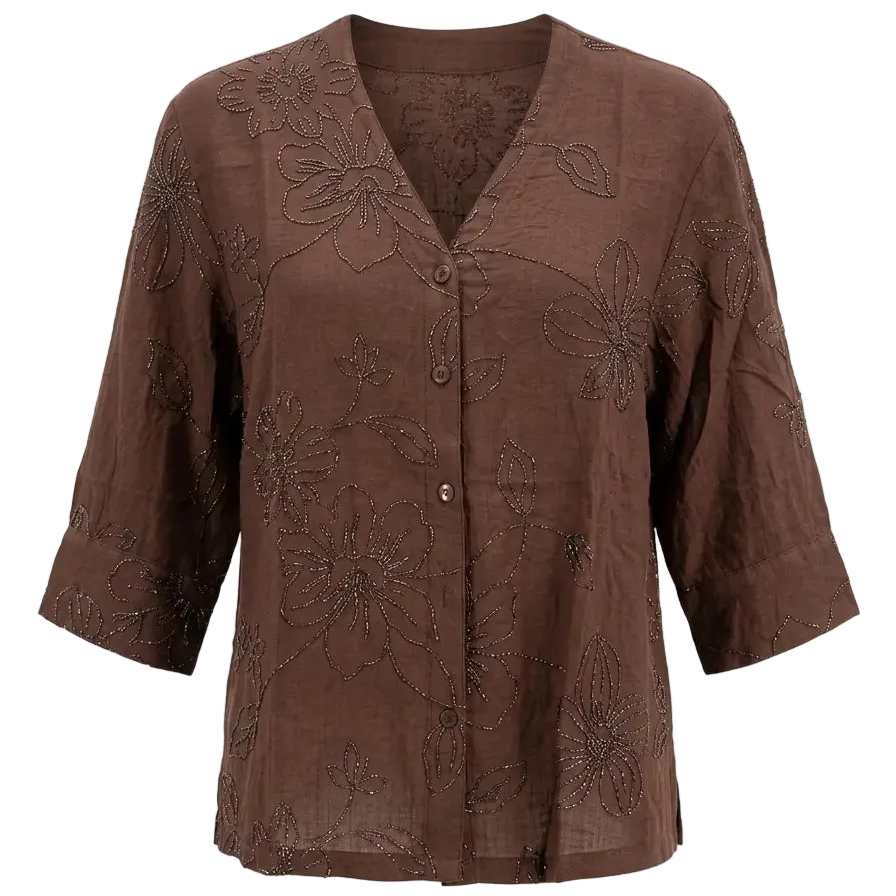 Camicia Ricamata DORABELLA