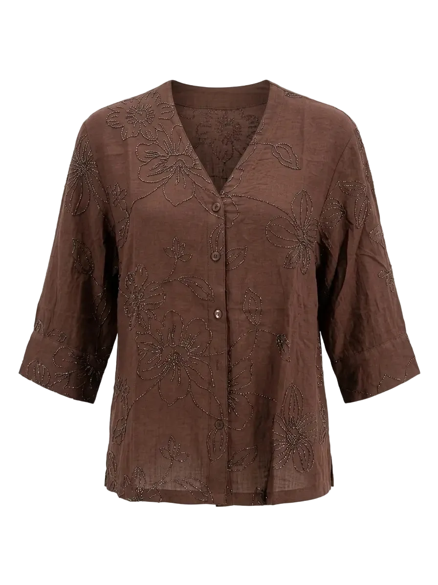 Camicia Ricamata DORABELLA