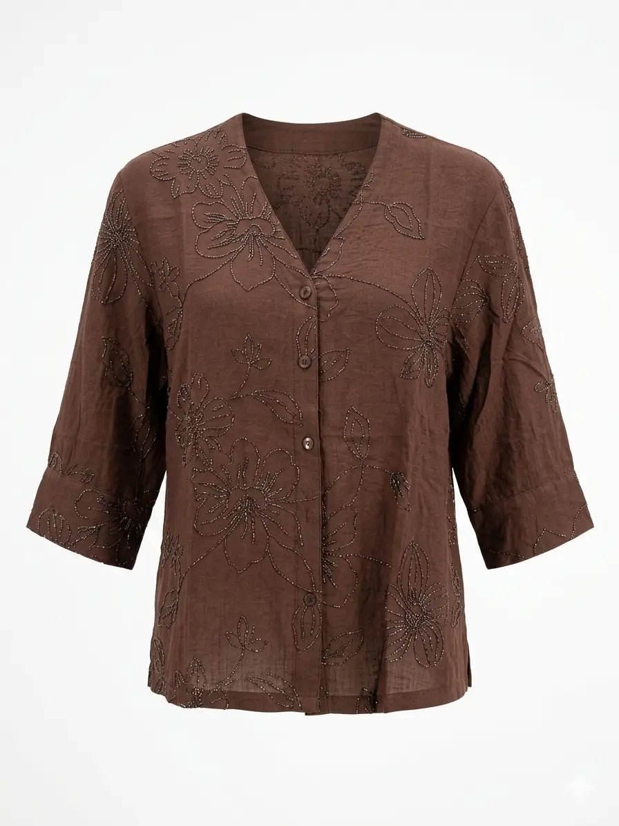 Camicia Ricamata DORABELLA