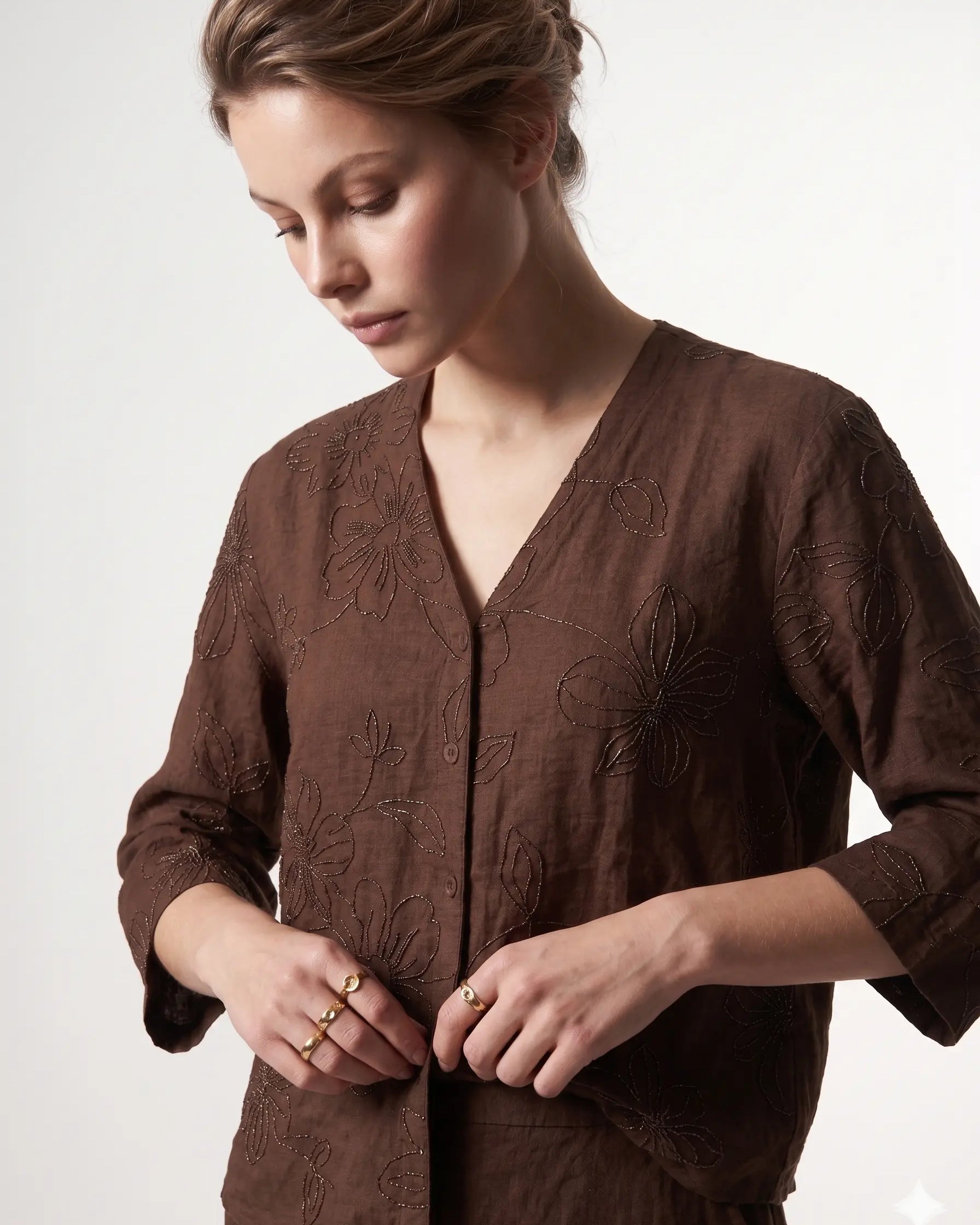 Camicia Ricamata DORABELLA