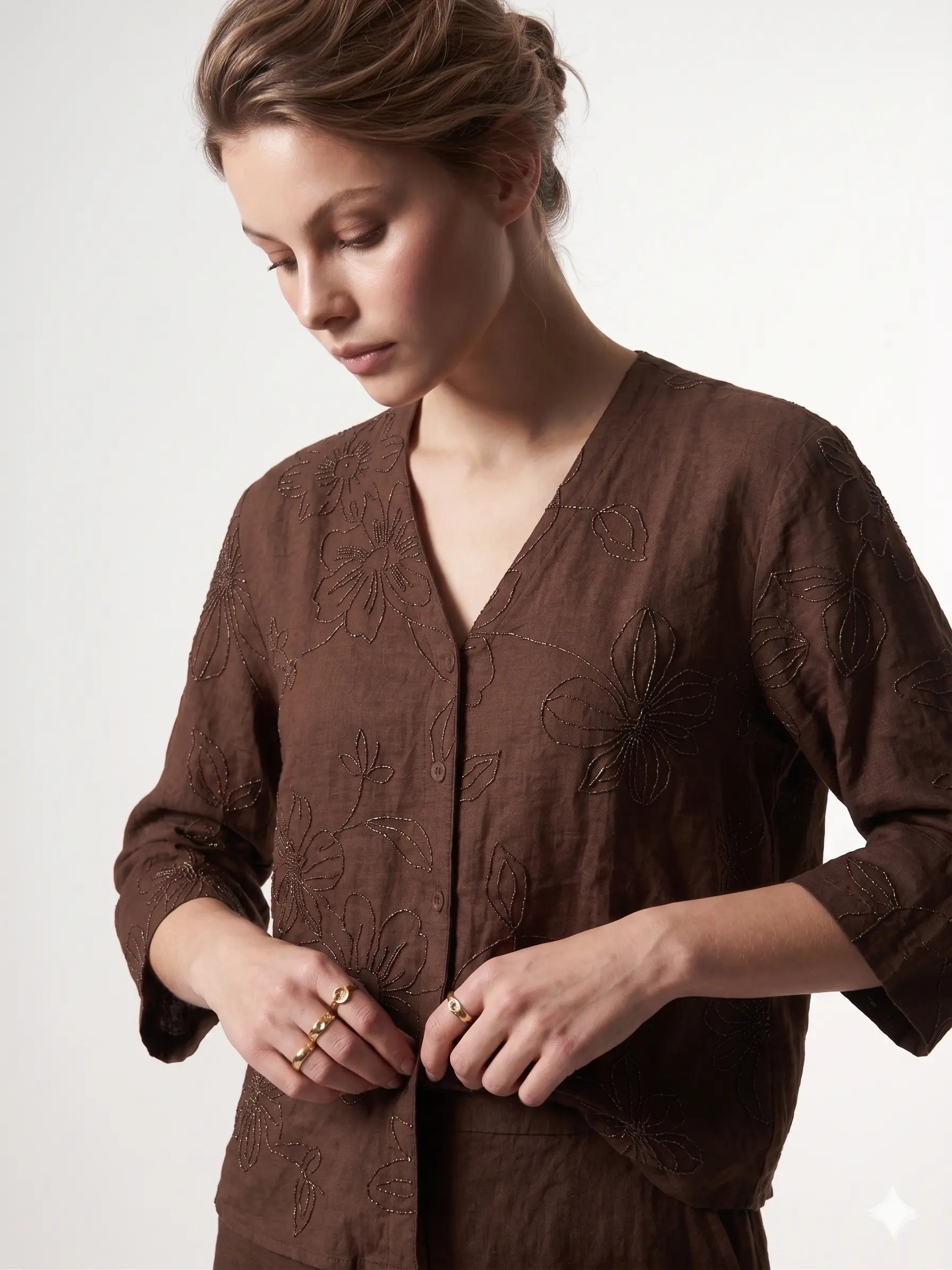 Camicia Ricamata DORABELLA