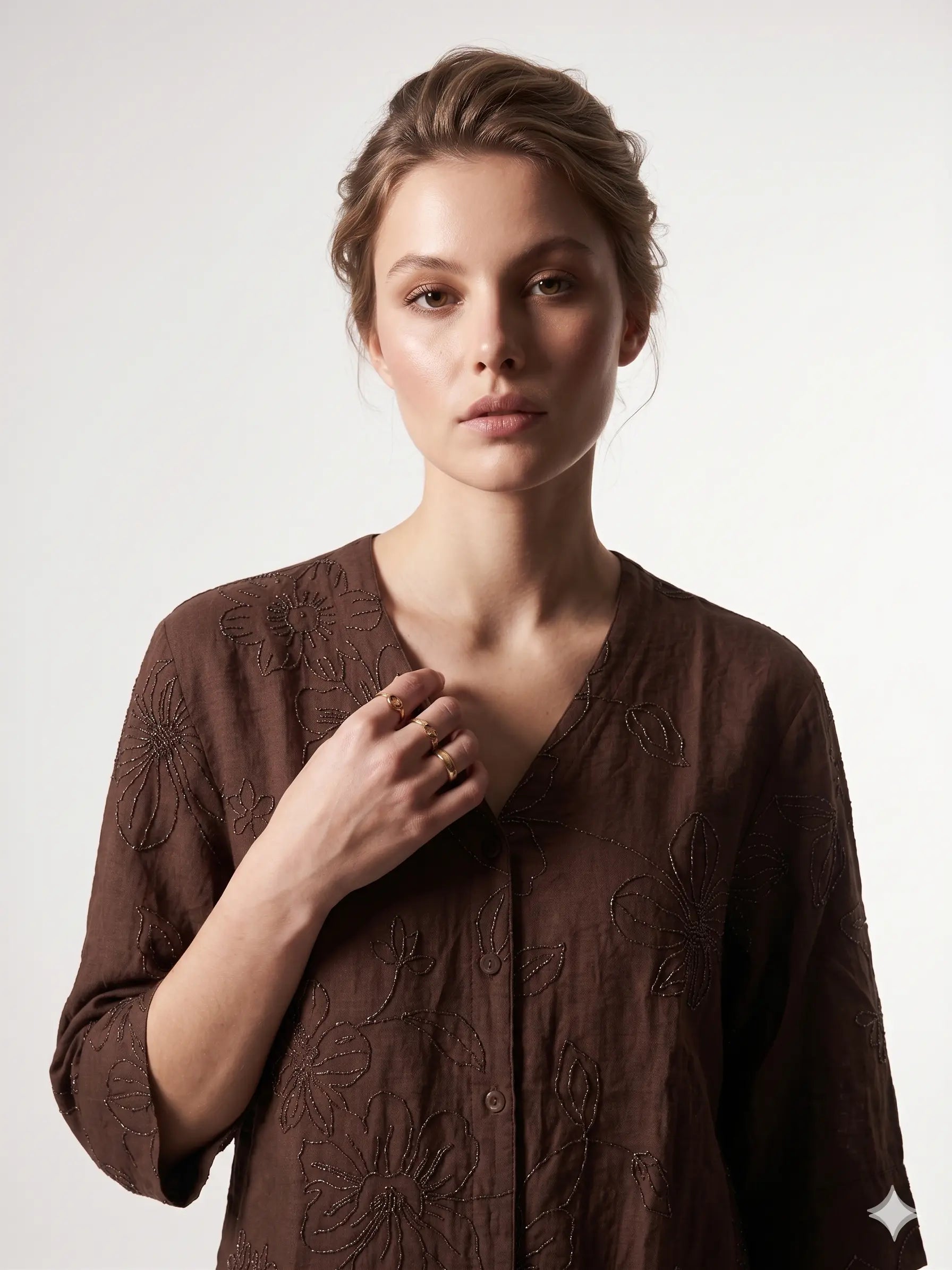 Camicia Ricamata DORABELLA