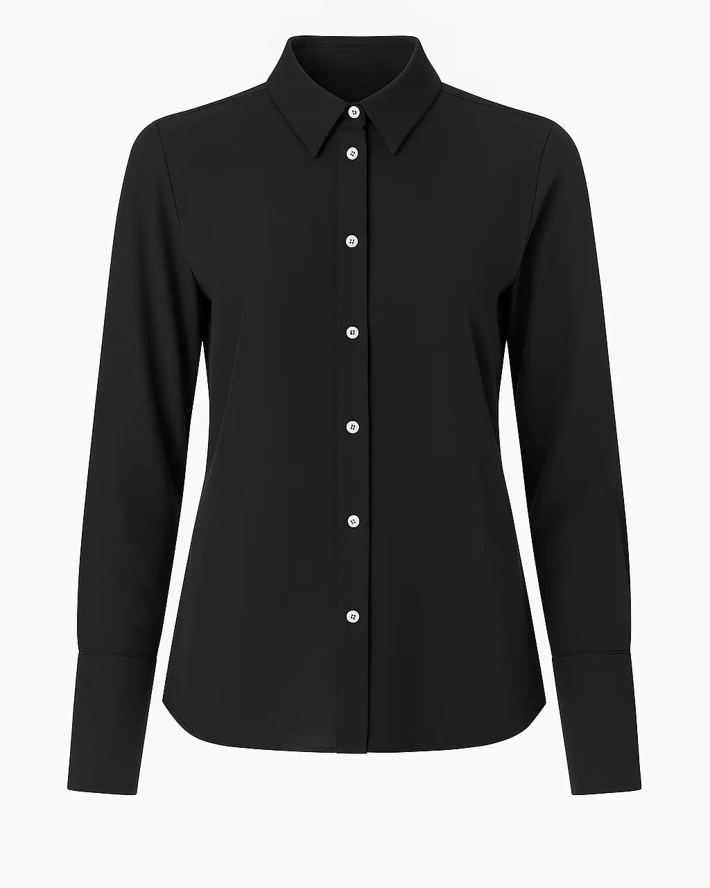 Camicia basic in seta DORABELLA