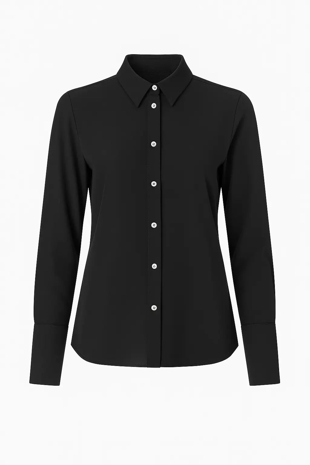 Camicia basic in seta DORABELLA