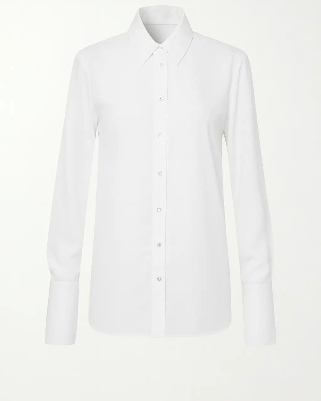 Camicia basic in seta DORABELLA